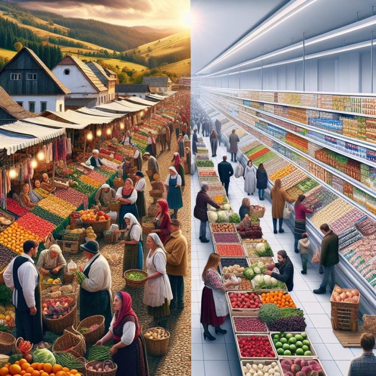 Alimentație organică comparată între România și străinătate