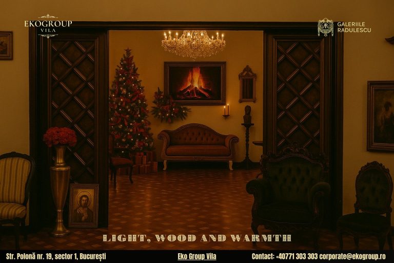 Decorațiuni de Crăciun inspirate din farmecul Crăciunului anilor ’30 – o experiență de neuitat la Eko Group Vila