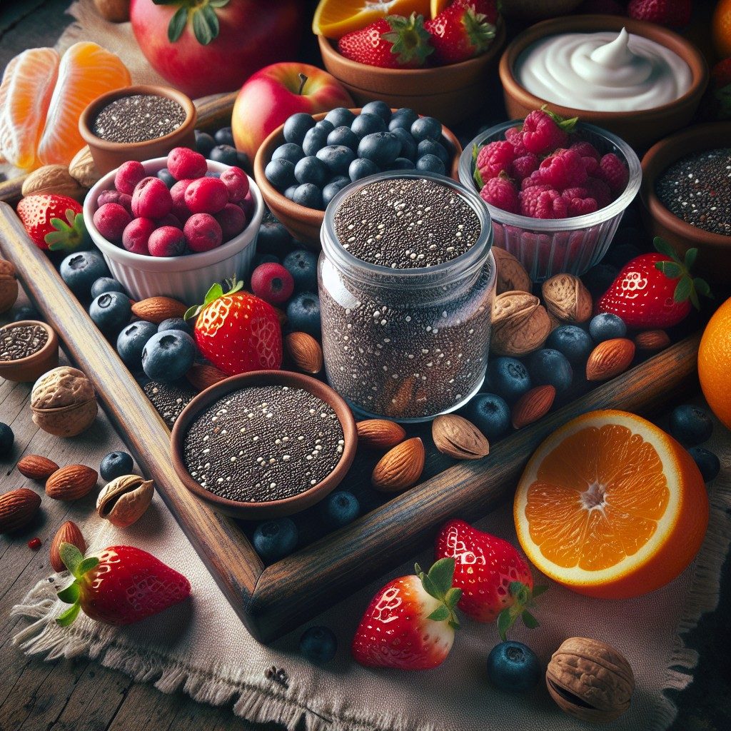 Semințele de chia: beneficii complete pentru sănătate și dietă 2 Semințele de chia: beneficii complete pentru sănătate și dietă